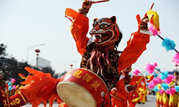 黄龙猎鼓